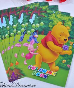 Karupoeg Puhh kleepsudega värviraamat