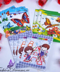 Kleepsudega värviraamat