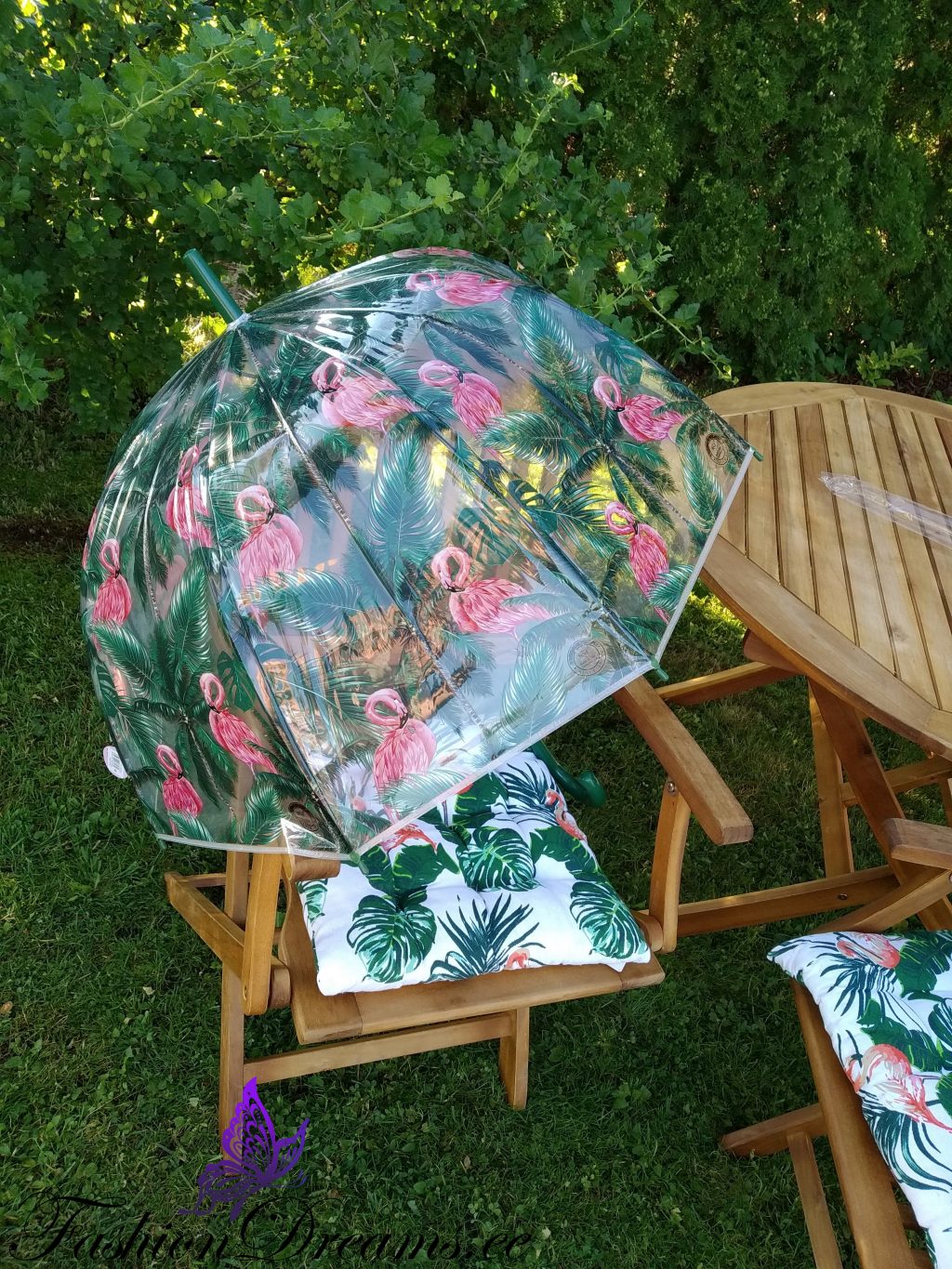 flamingodega vihmavari