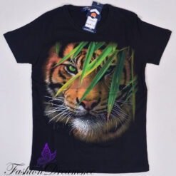 Helendav T-särk tiigriga (140-164)