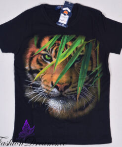 Helendav T-särk tiigriga (140-164)