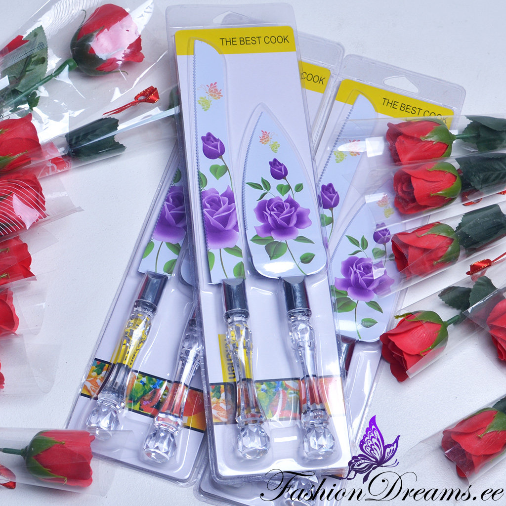 Tordi serveerimise komplekt - tordilabidas + nuga