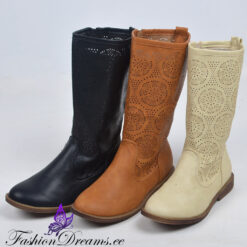 Alternative view of Kõrge säärega kevad-sügis saapad tüdrukutele