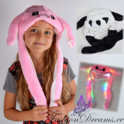 Liikuvate kõrvade ja valgustusega müts Soodukas.Com