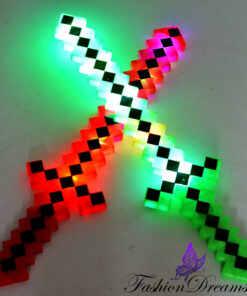 Minecraft stiilis mõõk heli- ja valgusefektidega