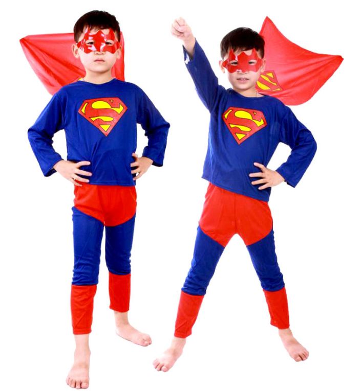 Supermehe kostüüm
