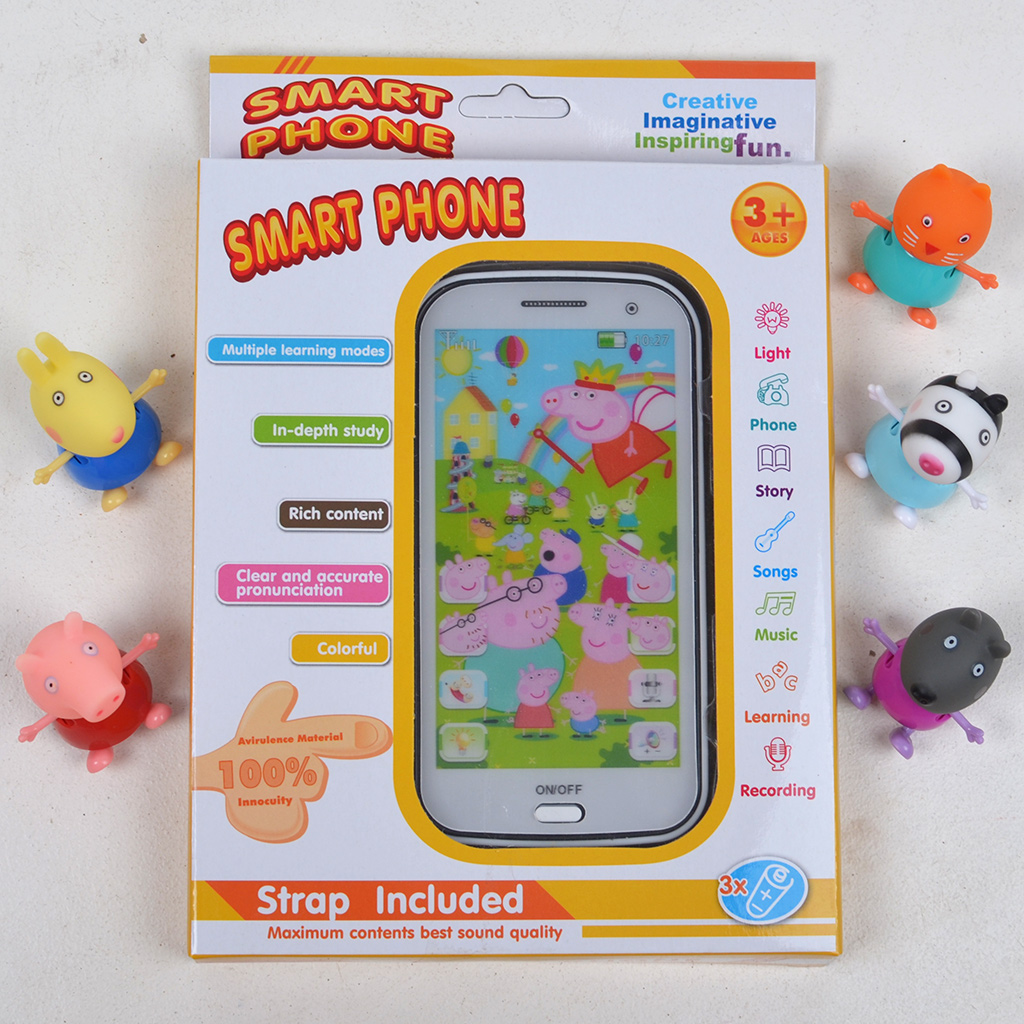 Põrsas Peppa interaktiivne mängutelefon