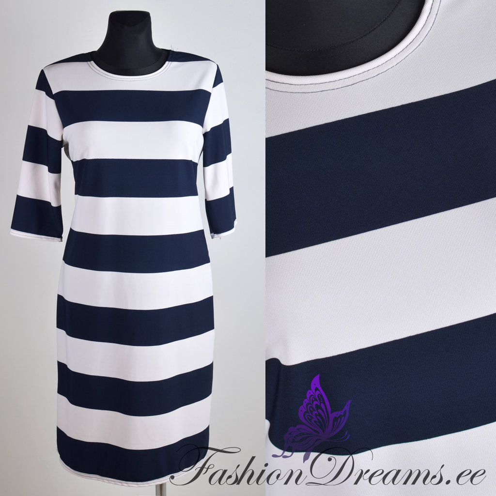 Triibuline kleit (44-52)