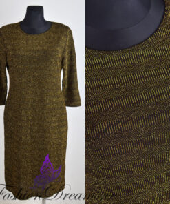 Kuldne sädelev kleit (44-52)