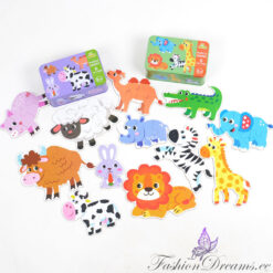 6 loomadega puslet karbis