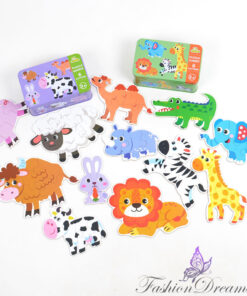 6 loomadega puslet karbis