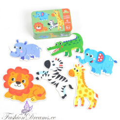 Alternative view of 6 loomadega puslet karbis