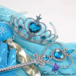 Frozen Elsa aksessuaarid - pats, kroon, kindad ja võlukepp Soodukas.Com