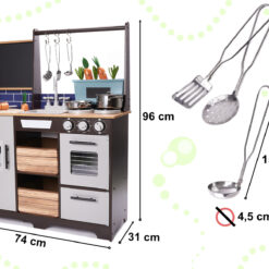 Puidust mänguköök koos tarvikutega 96cm – Soodukas.Com Puidust mänguköök koos tarvikutega 96cm Soodukas.Com