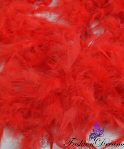 punane sulgedest boa1