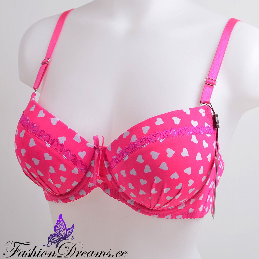 Roosa südametega rinnahoidja B