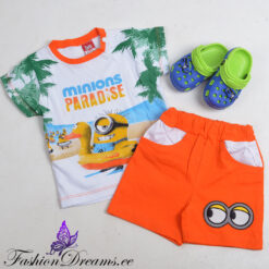 Minions suvine komplekt - T-särk + püksid (6-18k)