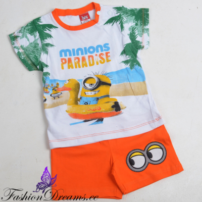 Alternative view of Minions suvine komplekt - T-särk + püksid (6-18k)