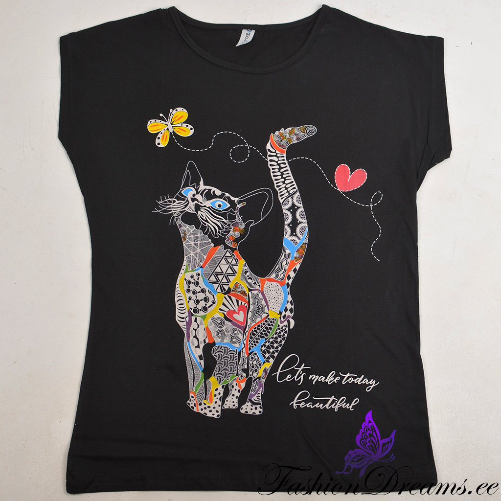 T-särk kassiga - Image 2