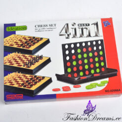 4in1 lauamängude komplekt