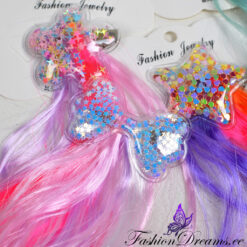 Alternative view of Juukseklamber värviliste juustega