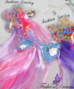 Alternative view of Juukseklamber värviliste juustega