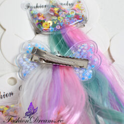 Juukseklamber värviliste juustega Soodukas.Com