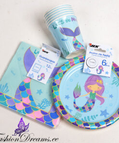 Merineitsi teemaline peonõude komplekt