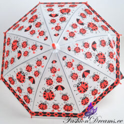 Laste vihmavari lepatriinudega Soodukas.Com