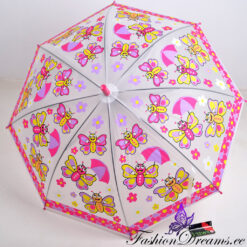 Laste vihmavari liblikatega