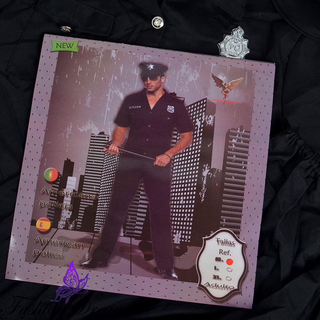 Politseiniku kostüüm meestele