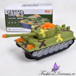 Liikuv tank heli- ja valgusefektidega