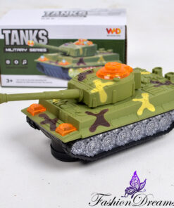 Liikuv tank heli- ja valgusefektidega