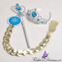 Frozen Elsa aksessuaarid - pats, kroon ja võlukepp