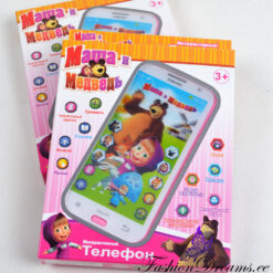 Maša ja karu interaktiivne mängutelefon (venekeelne) Soodukas.Com