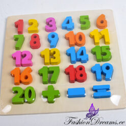 Pusle - puidust numbrid