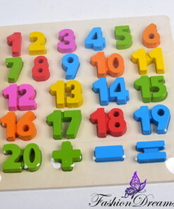 Pusle - puidust numbrid