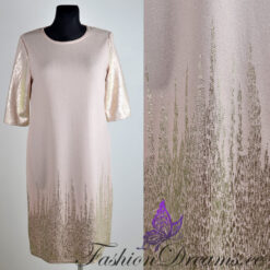 Kuldse sädelusega kleit (44-52)