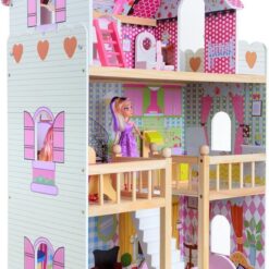 Alternative view of Puidust nukumaja + 2 nukku