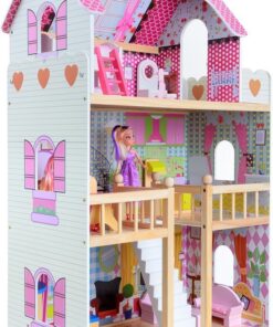 Alternative view of Puidust nukumaja + 2 nukku