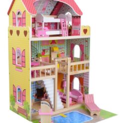 Puidust nukumaja LED-tuledega Soodukas.Com