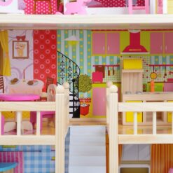 Puidust nukumaja LED-tuledega Soodukas.Com