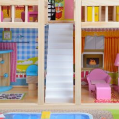 Puidust nukumaja LED-tuledega Soodukas.Com