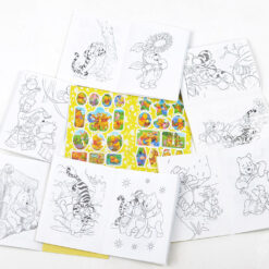 Kleepsudega värviraamat Soodukas.Com