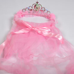 Printsessi kroon LED-valgustuse ja looriga Soodukas.Com