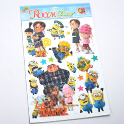 Ruumilised seinakleepsud Minionidega Soodukas.Com