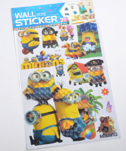 Alternative view of Ruumilised seinakleepsud Minionidega