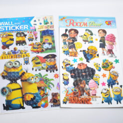 Ruumilised seinakleepsud Minionidega