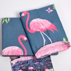 Voodipesu flamingodega 140x200cm Soodukas.Com
