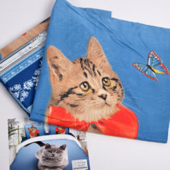 Voodipesu kassidega 140x200cm Soodukas.Com